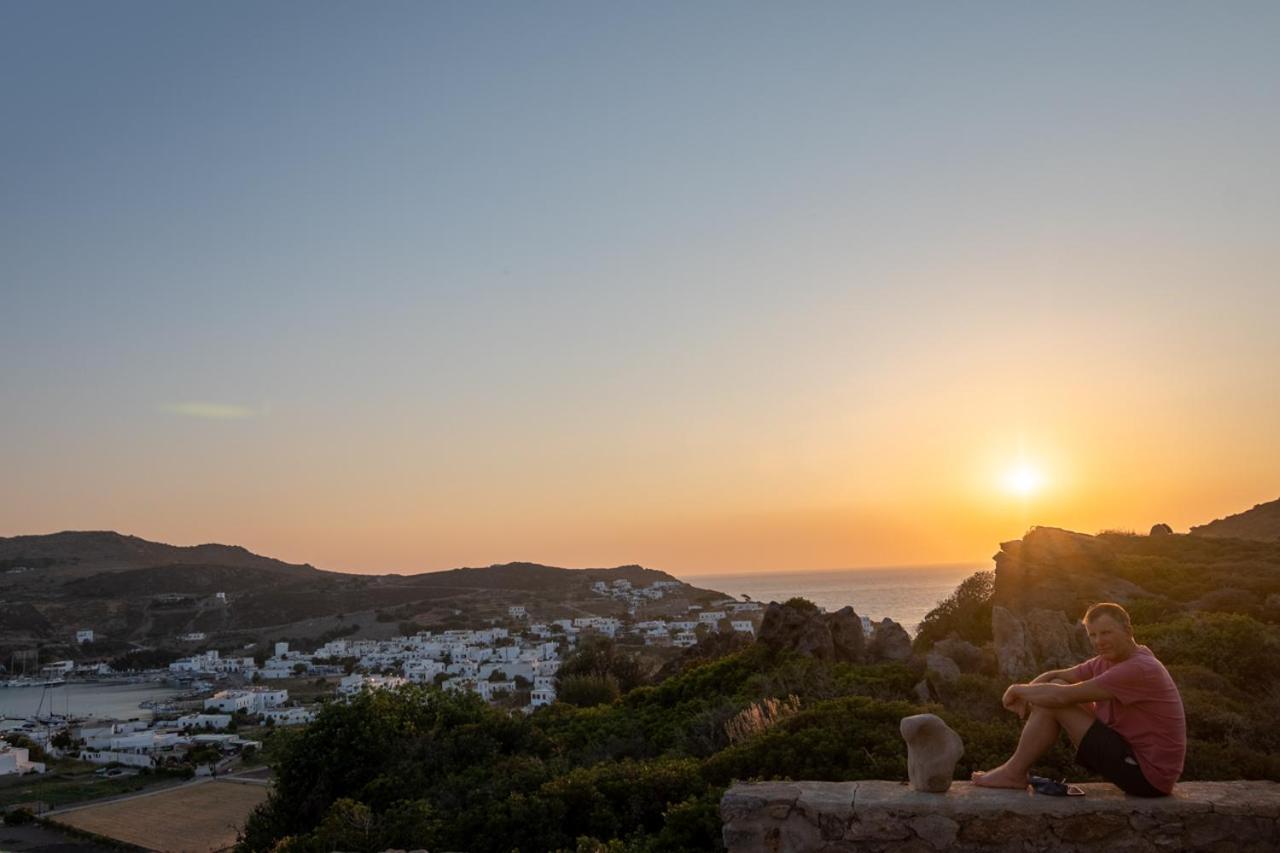 Blue Vista Patmos Villa Skála Buitenkant foto