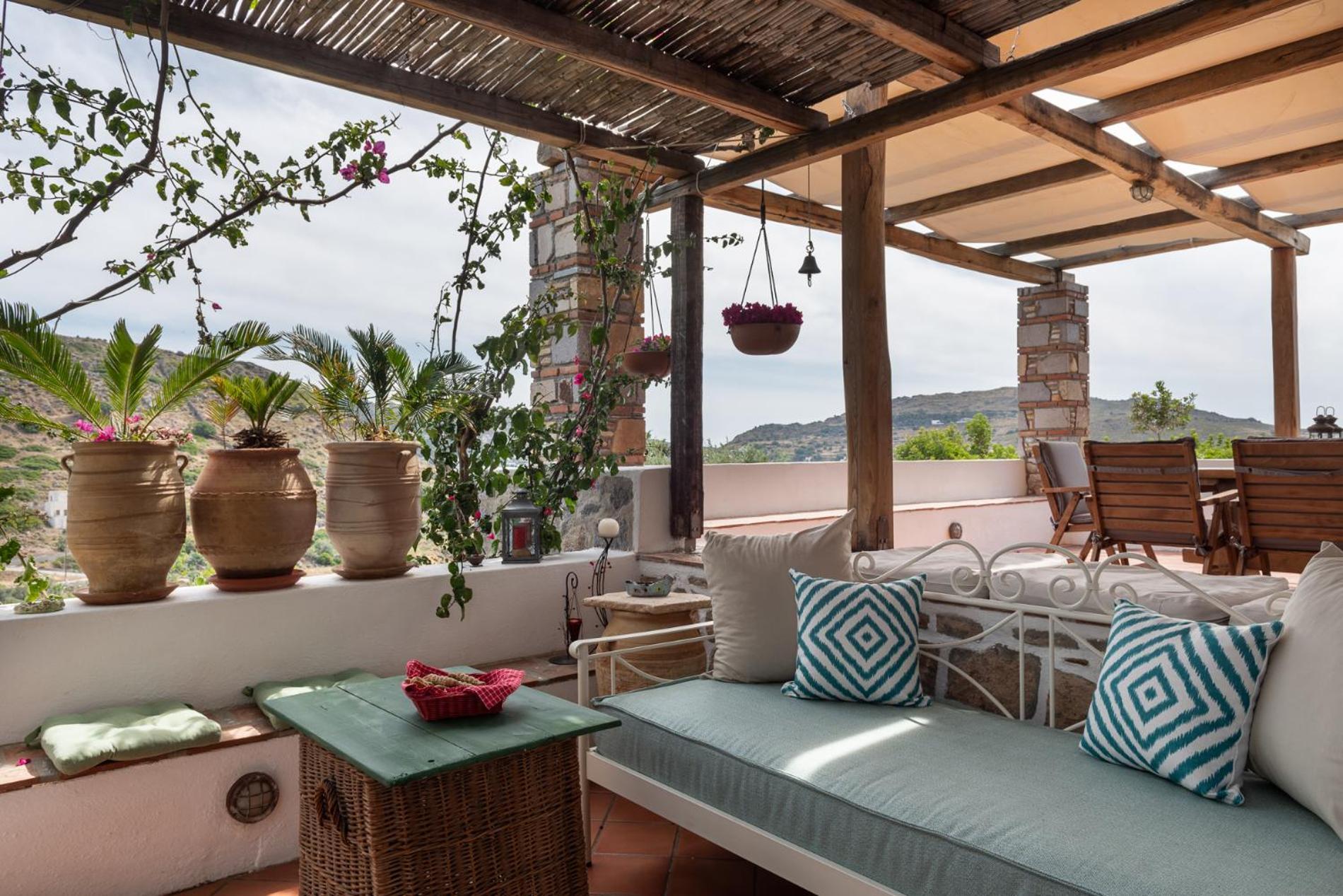 Blue Vista Patmos Villa Skála Buitenkant foto